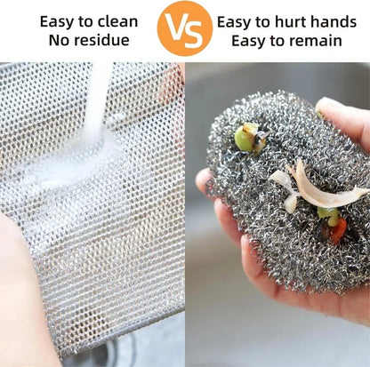 Non-Scratch Metal Cleaning Cloth for Pans, Pots & Dishes